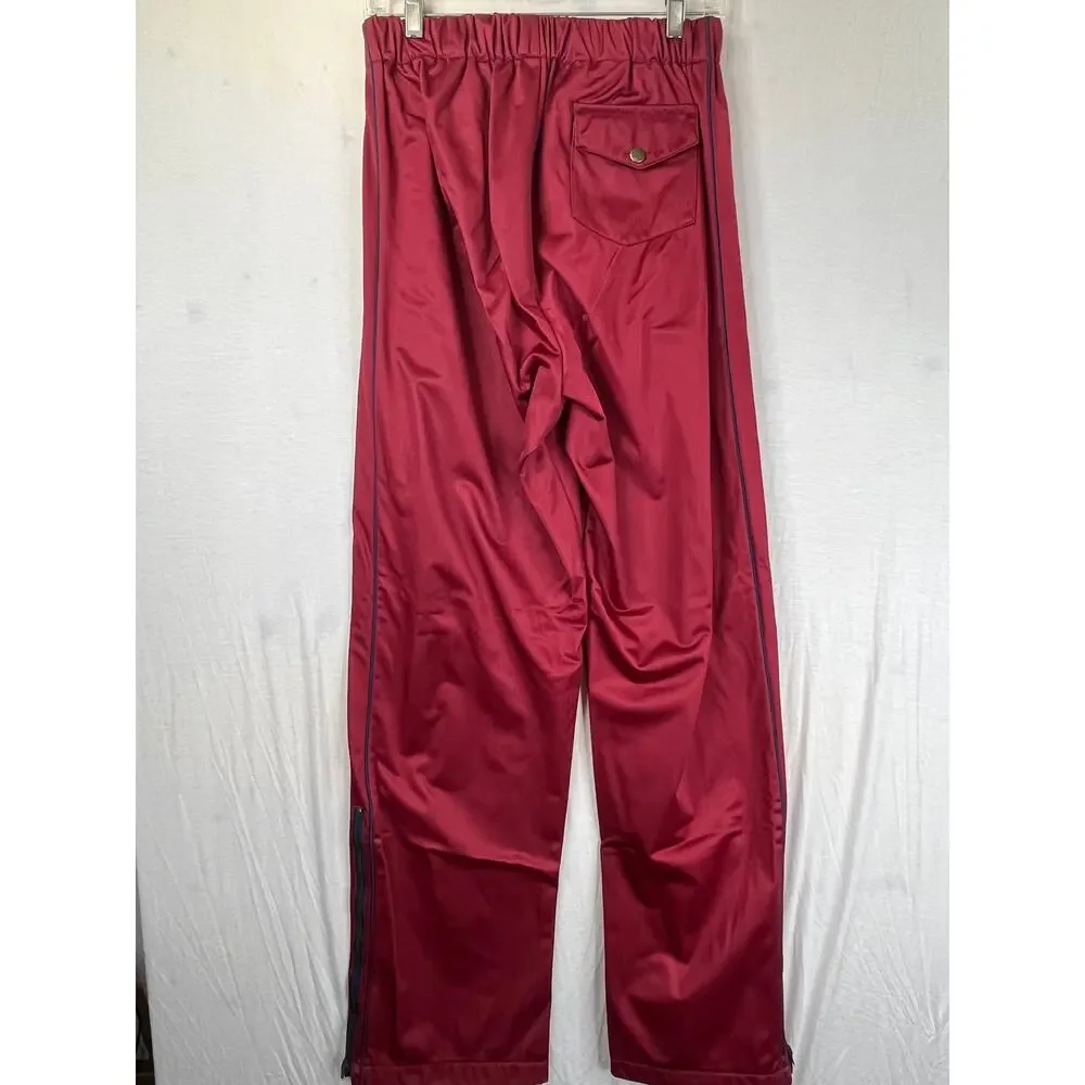 Vintage Early Winters Gore-Tex outdoor men's track pants in maroon, size L - Picture 5 of 11